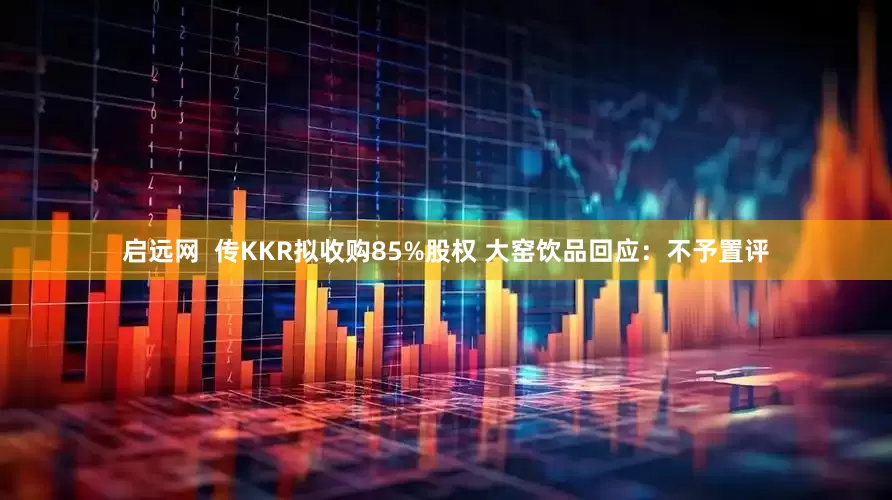 启远网  传KKR拟收购85%股权 大窑饮品回应：不予置评